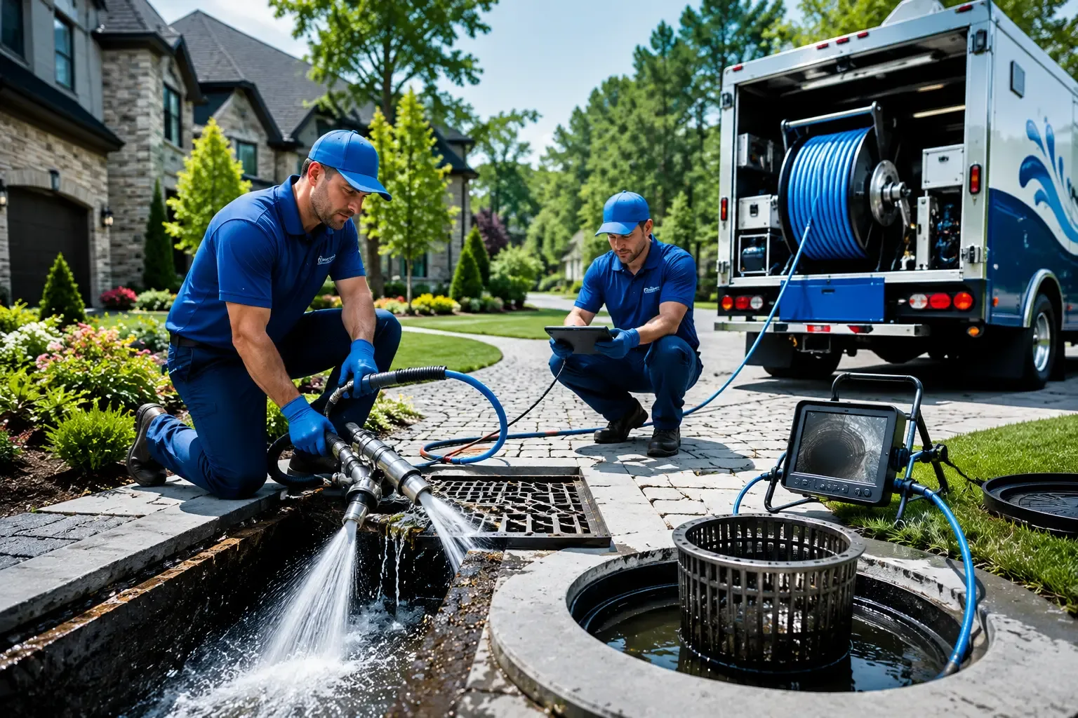 Local outdoor drain cleaning professionals in Saint Michaels, MD